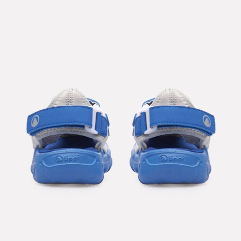 Sandalia Niño Go Out Again Kids Gris / Azul Lippi V25-3