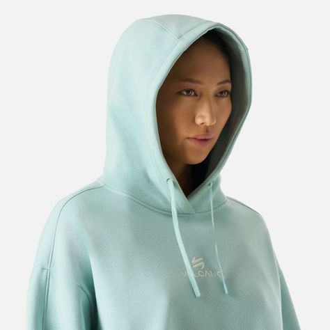 Polerón Mujer Cool Down Sweatshirt Hoody Jade Vulcano-3