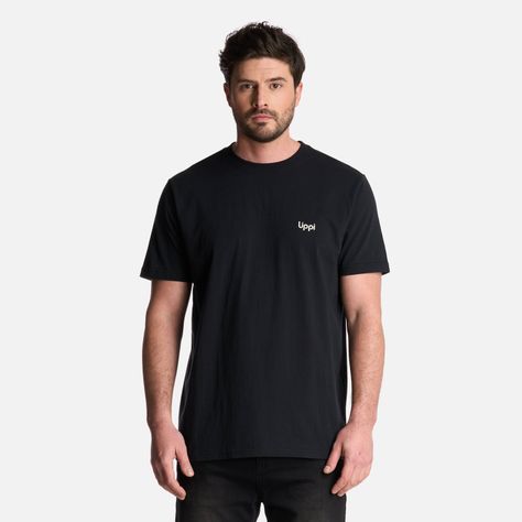 Polera Hombre Climb T-Shirt Negro Lippi-0