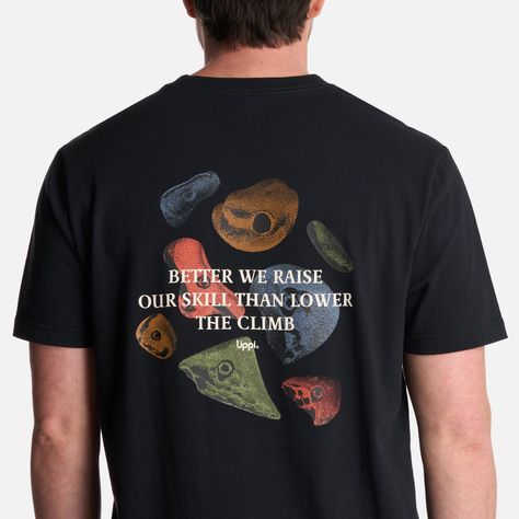 Polera Hombre Climb T-Shirt Negro Lippi-3