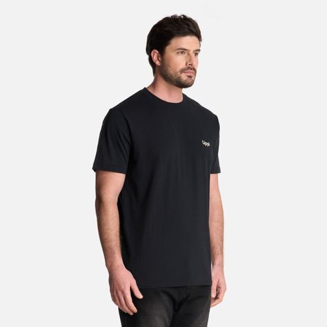 Polera Hombre Climb T-Shirt Negro Lippi-2
