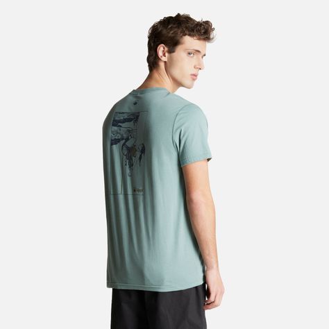Polera Hombre Andes Rock Climbing T-Shirt Jade Lippi-4