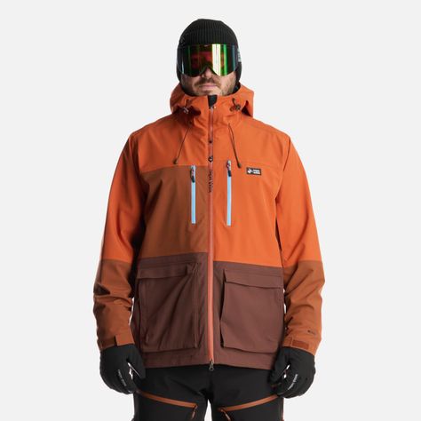 Chaqueta Hombre Viento Blanco Naranjo Oscuro Haka Honu-1