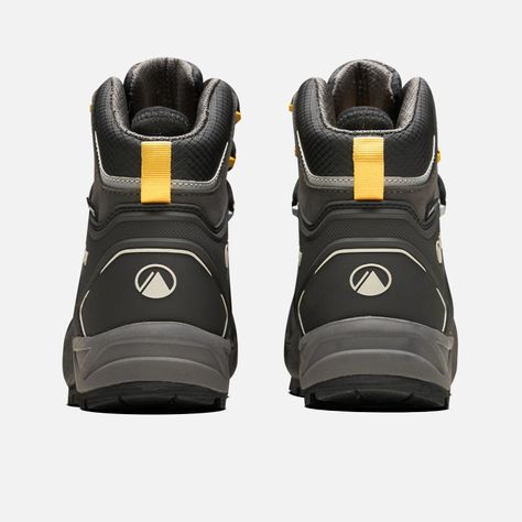 Botín Hombre Bravo Evo Gris Oscuro Amarillo Lippi TT23-4