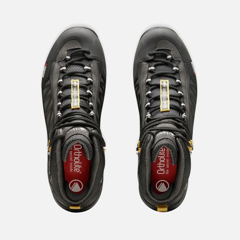 Botín Hombre Bravo Evo Gris Oscuro Amarillo Lippi TT23-5
