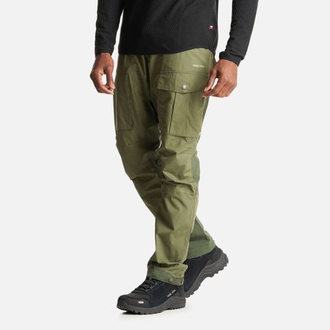 Pantalon Hombre Boina Negra Verde Militar Haka Honu I23-2