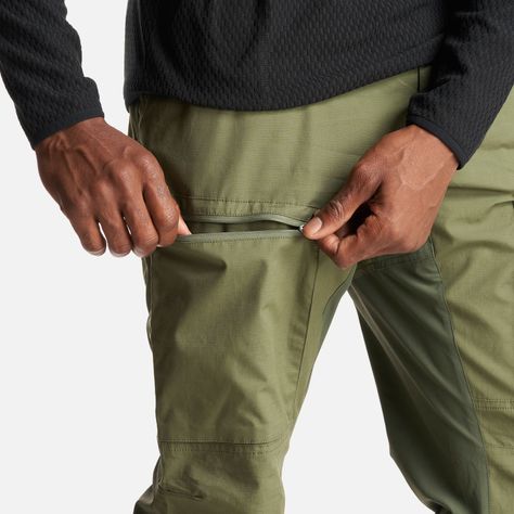 Pantalon Hombre Boina Negra Verde Militar Haka Honu I23-7