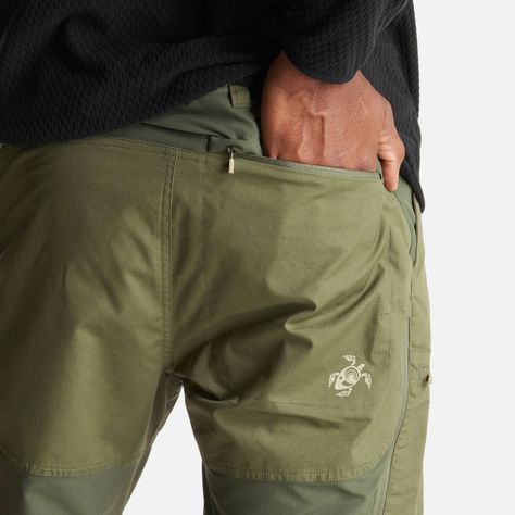 Pantalon Hombre Boina Negra Verde Militar Haka Honu I23-8
