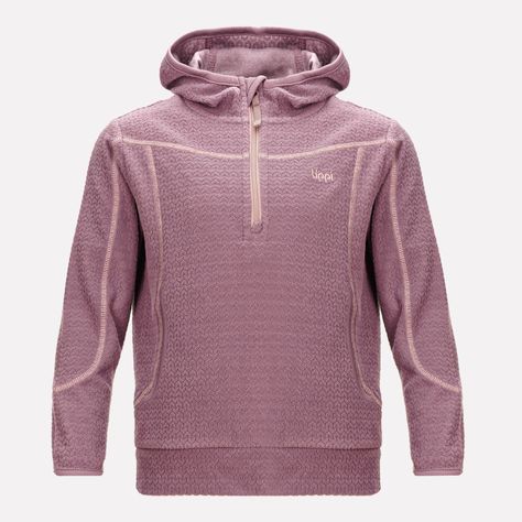 Poleron Niña Saltamontes Nano-F 14 Zip Hoody Malva Lippi-0