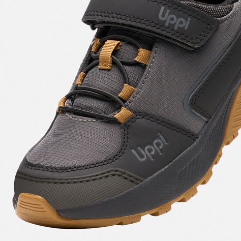 Zapatilla Niño Motion Low Kids Negro Lippi I25-4