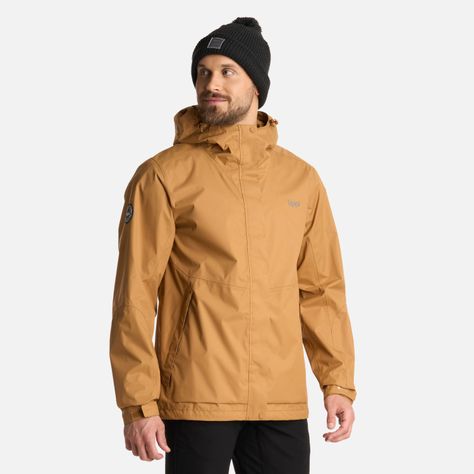 Chaqueta Hombre Blizzard B-Dry Hoody Café Claro Lippi I25-1