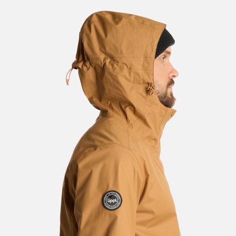 Chaqueta Hombre Blizzard B-Dry Hoody Café Claro Lippi I25-3