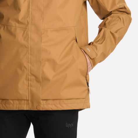Chaqueta Hombre Blizzard B-Dry Hoody Café Claro Lippi I25-4