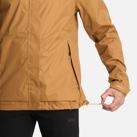 Chaqueta Hombre Blizzard B-Dry Hoody Café Claro Lippi I25-5