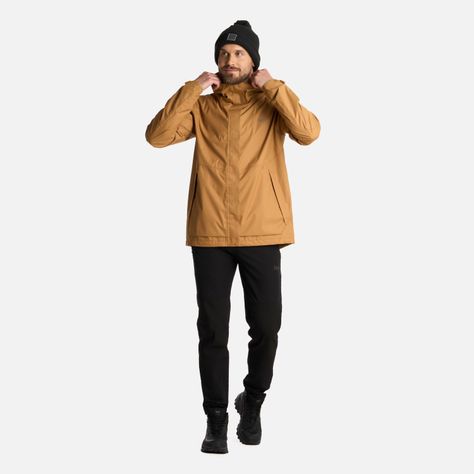 Chaqueta Hombre Blizzard B-Dry Hoody Café Claro Lippi I25-6