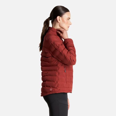Chaqueta Mujer Snowmas Steam Pro Jacket Vino Lippi-3