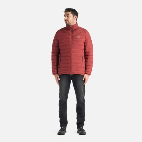 Chaqueta Hombre Snowmass Steam-Pro Jacket Burdeo Lippi I25-4