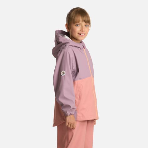 Chaqueta Niña Muddy B-Dry Hoody Jacket Malva Lippi I25-1