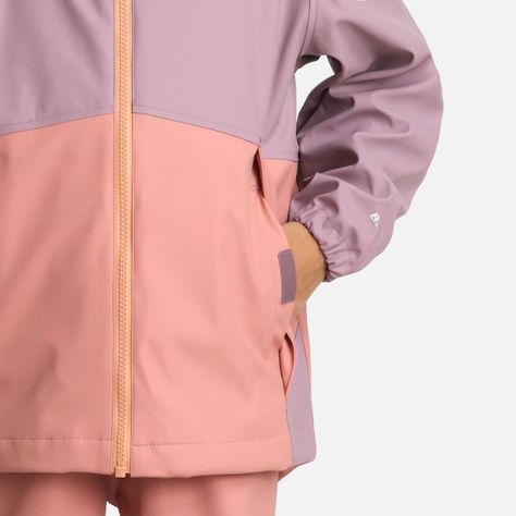 Chaqueta Niña Muddy B-Dry Hoody Jacket Malva Lippi I25-4