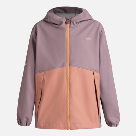 Chaqueta Niña Muddy B-Dry Hoody Jacket Malva Lippi I25-6
