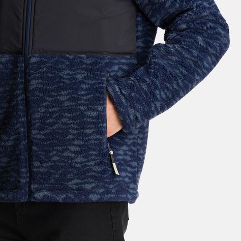 Chaqueta Hombre Glaciar Sherpa-Pro Jacket Print Azul Lippi-6