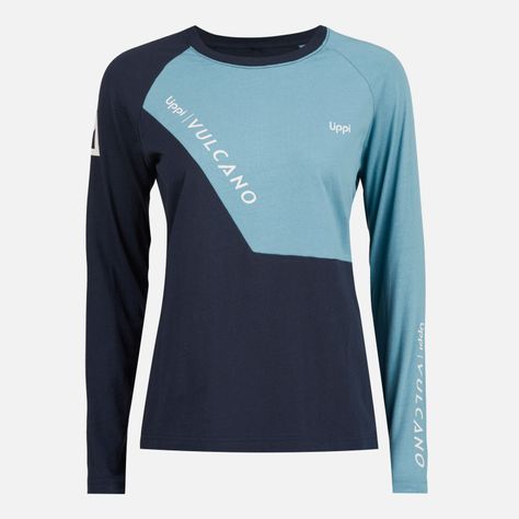 Polera Mujer Vulcano Cotton LS T-Shirt Negro Lippi-0