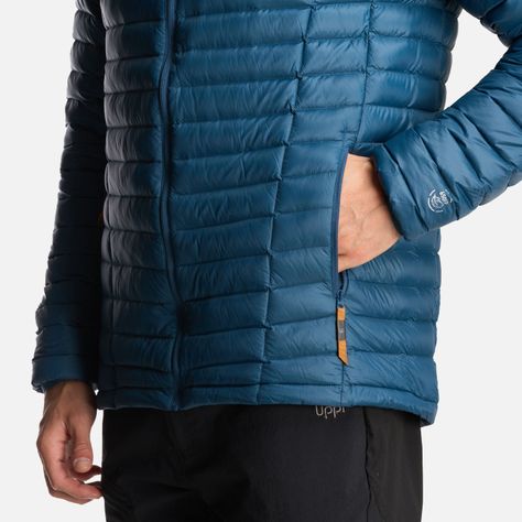 Chaqueta Hombre Peak Down Hoody Jacket Petroleo Lippi-5