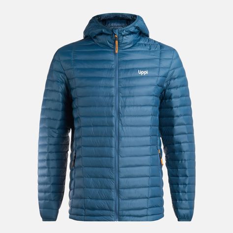 Chaqueta Hombre Peak Down Hoody Jacket Petroleo Lippi-9