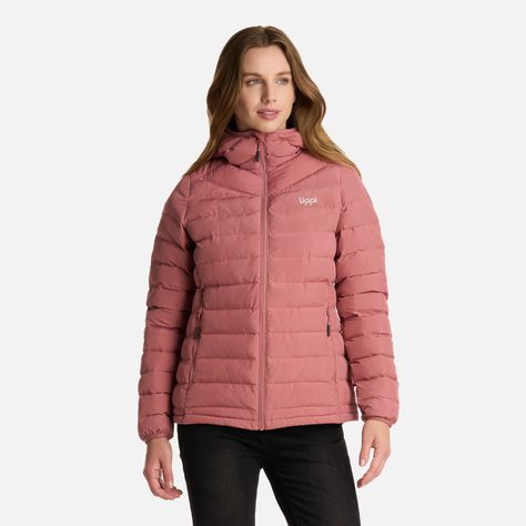Chaqueta Mujer Snowmass SteamPro Hoody Rosa Oscuro Lippi I25-0