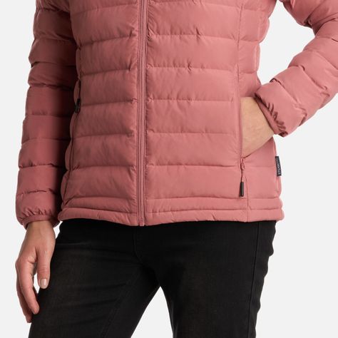 Chaqueta Mujer Snowmass SteamPro Hoody Rosa Oscuro Lippi I25-4