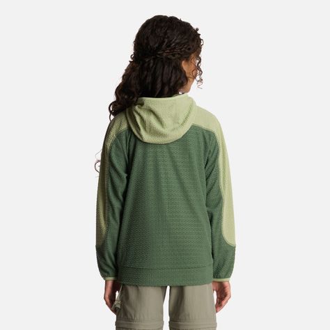 Polerón Niña Saltamontes Nano-F 1/4 Zip Hoody Jade Lippi V25-2