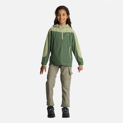 Polerón Niña Saltamontes Nano-F 1/4 Zip Hoody Jade Lippi V25-5