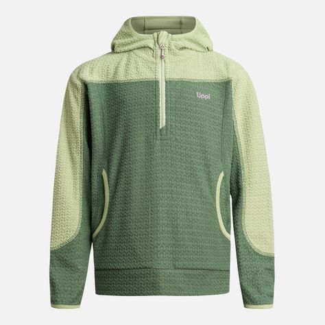 Polerón Niña Saltamontes Nano-F 1/4 Zip Hoody Jade Lippi V25-6