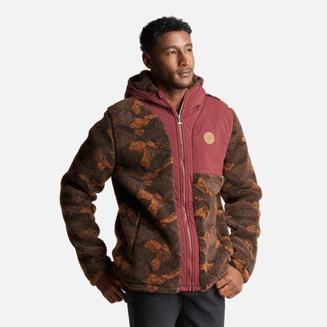 Chaqueta Hombre Porteador   Print Café Haka Honu-2