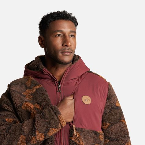 Chaqueta Hombre Porteador   Print Café Haka Honu-5