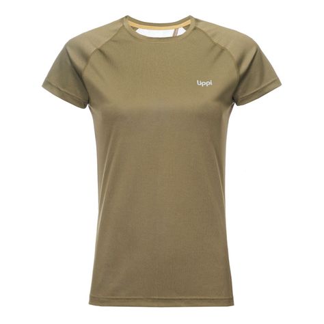 Polera Mujer Core Q-Dry Breathing T-Shirt Oliva Oscuro Lippi-0