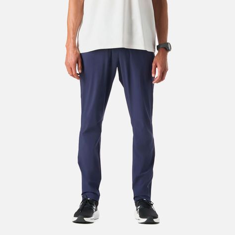 Pantalón Hombre Built To Move Pants Azul Marino Vulcano-0
