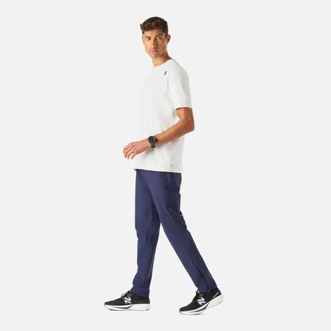 Pantalón Hombre Built To Move Pants Azul Marino Vulcano-2