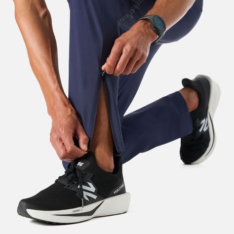 Pantalón Hombre Built To Move Pants Azul Marino Vulcano-5