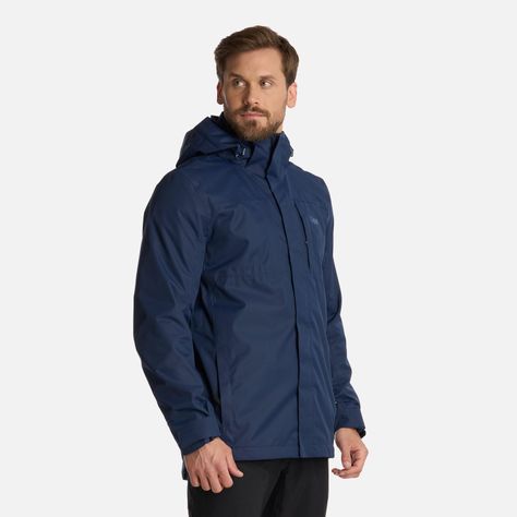 Chaqueta Hombre Tres Cruces Fusion-3 Azul Marino Lippi I25-1
