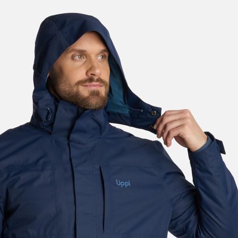 Chaqueta Hombre Tres Cruces Fusion-3 Azul Marino Lippi I25-3