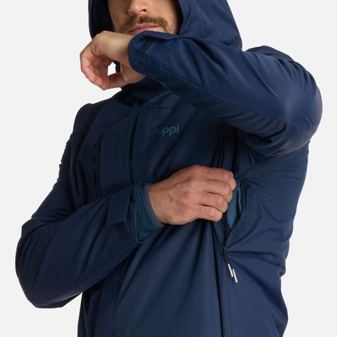 Chaqueta Hombre Tres Cruces Fusion-3 Azul Marino Lippi I25-5