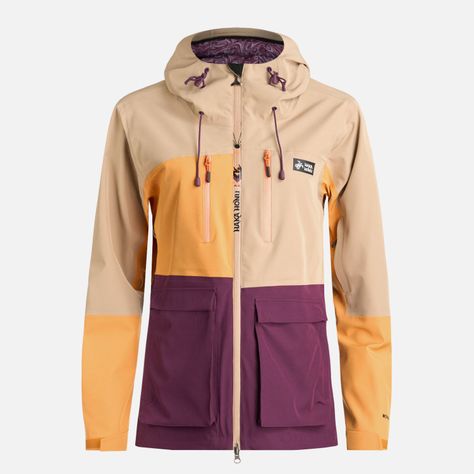 Chaqueta Mujer Viento Blanco Taupe Haka Honu-0