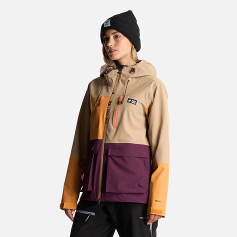 Chaqueta Mujer Viento Blanco Taupe Haka Honu-2