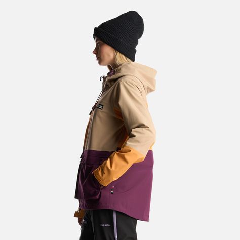 Chaqueta Mujer Viento Blanco Taupe Haka Honu-3