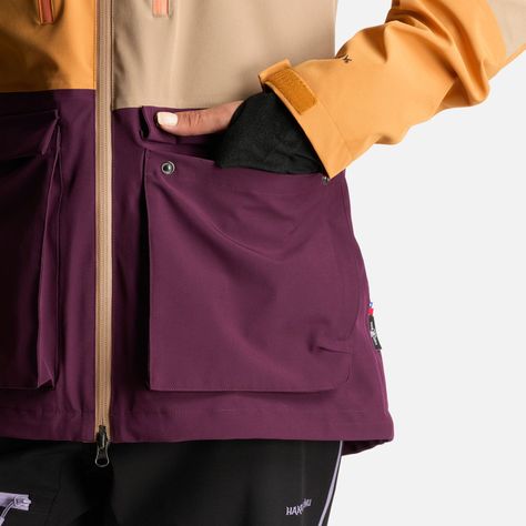 Chaqueta Mujer Viento Blanco Taupe Haka Honu-8