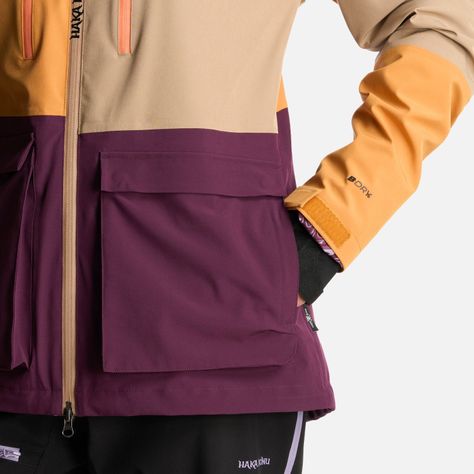 Chaqueta Mujer Viento Blanco Taupe Haka Honu-9