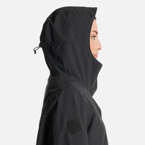 Chaqueta Mujer FirePlace B-Dry Jacket Negro Lippi-3