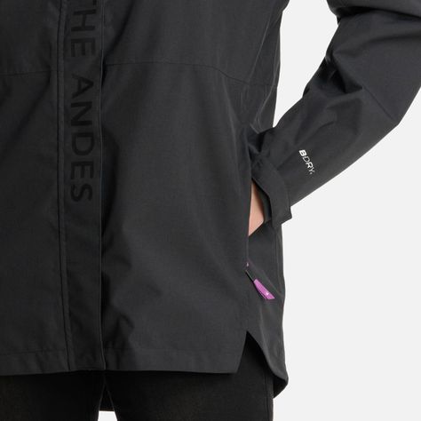 Chaqueta Mujer FirePlace B-Dry Jacket Negro Lippi-4