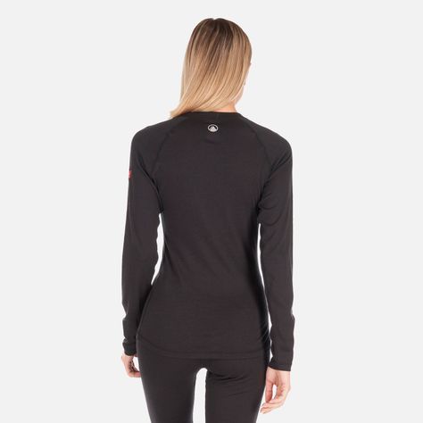 Primera Capa Mujer  Skintec 3000 Top Negro Lippi-5